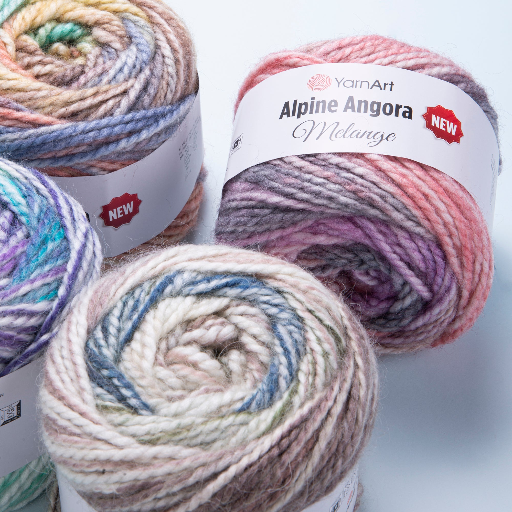 Yarn Alpine Angora Melange New YarnArt
