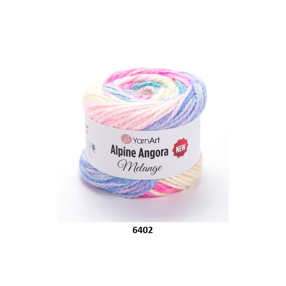 Yarn Alpine Angora Melange New YarnArt