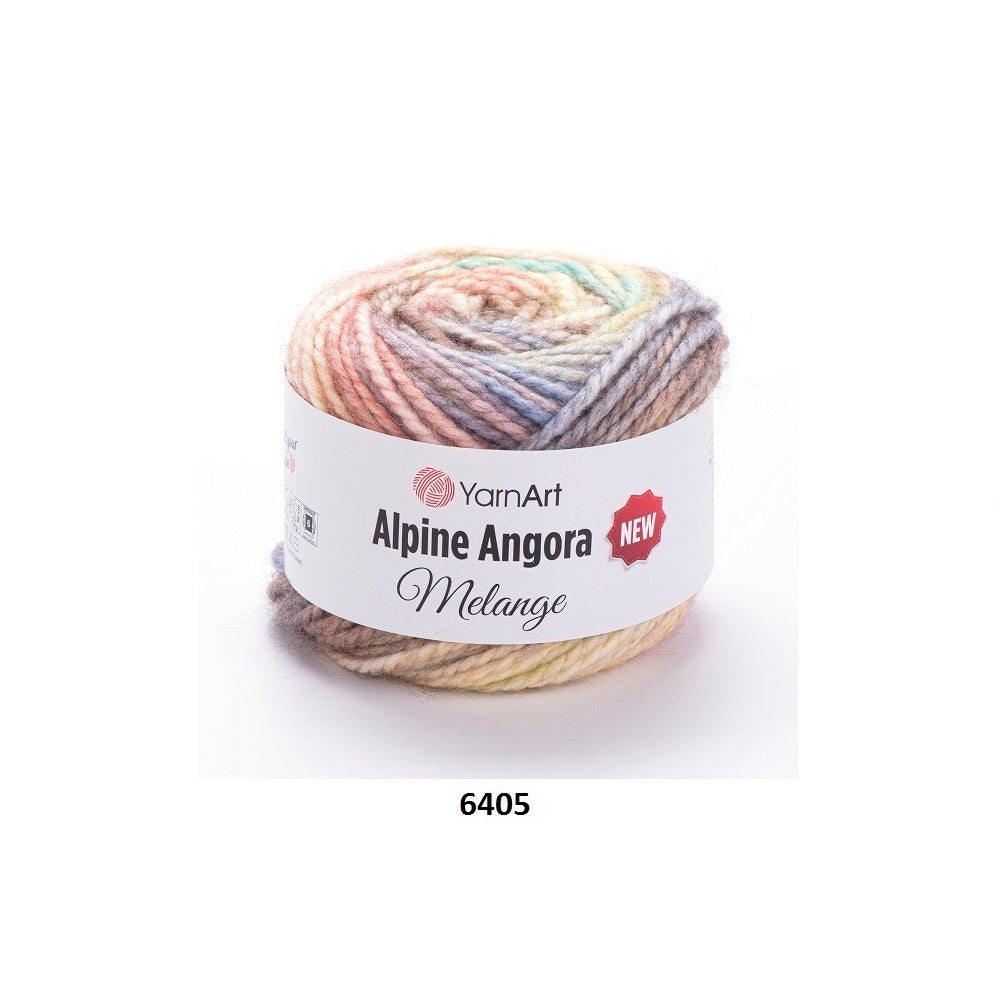 Yarn Alpine Angora Melange New YarnArt