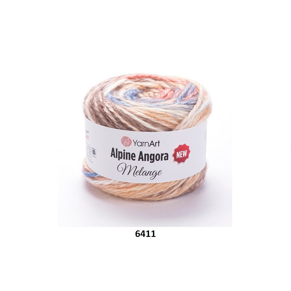 Yarn Alpine Angora Melange New YarnArt