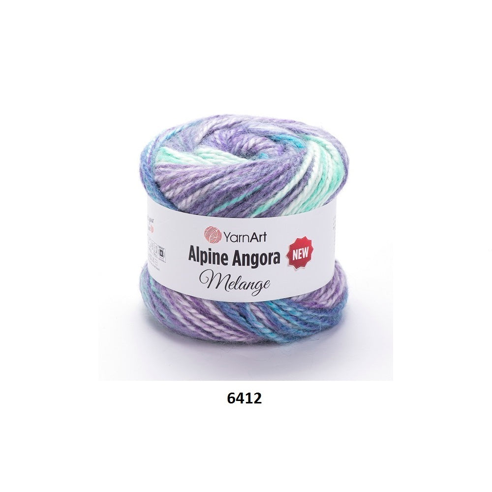 Yarn Alpine Angora Melange New YarnArt