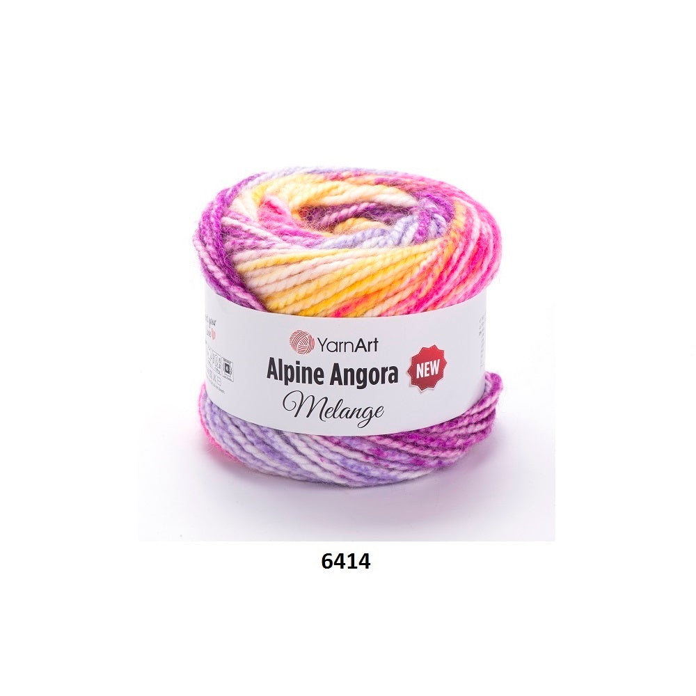 Yarn Alpine Angora Melange New YarnArt