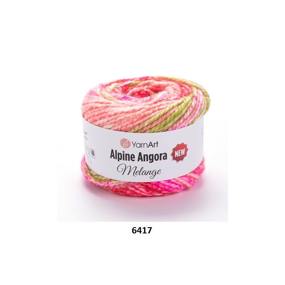 Yarn Alpine Angora Melange New YarnArt