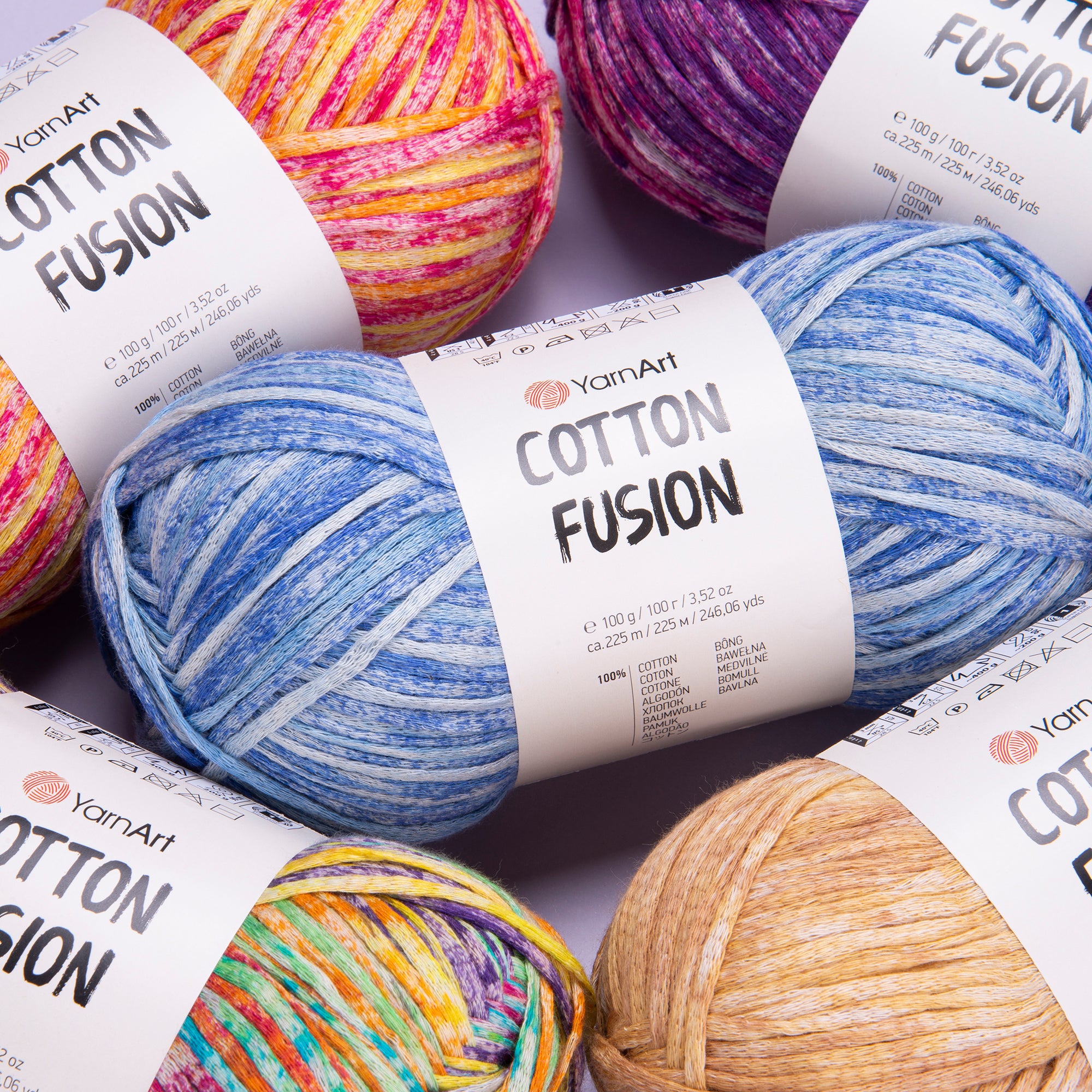 Yarn Cotton Fusion YarnArt