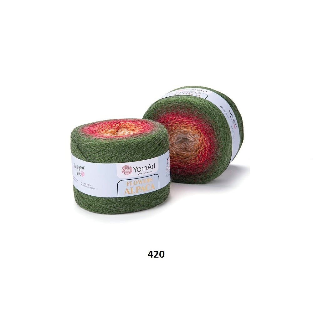 Yarn Flowers Alpaca YarnArt