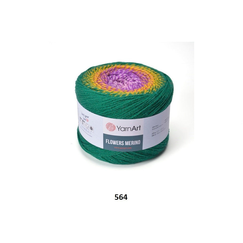 Yarn Flowers Merino YarnArt