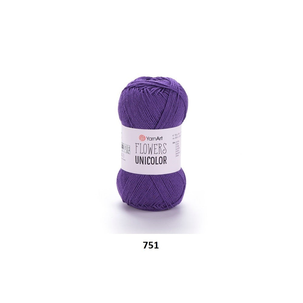 Yarn YarnArt Flowers Unicolor