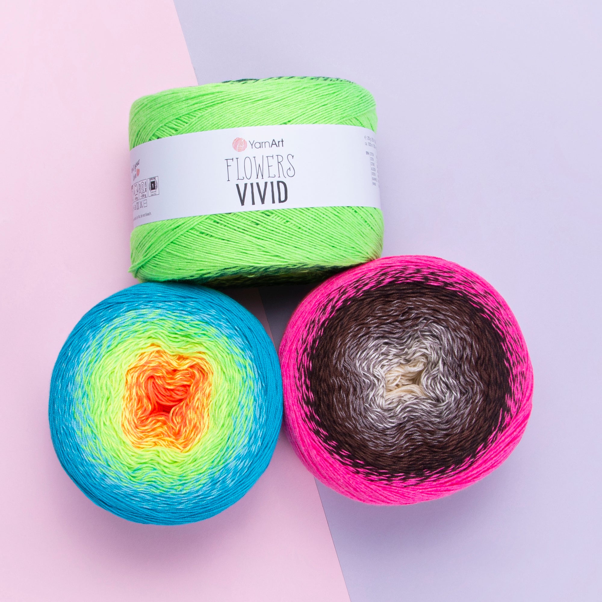 Yarn Flowers Vivid YarnArt