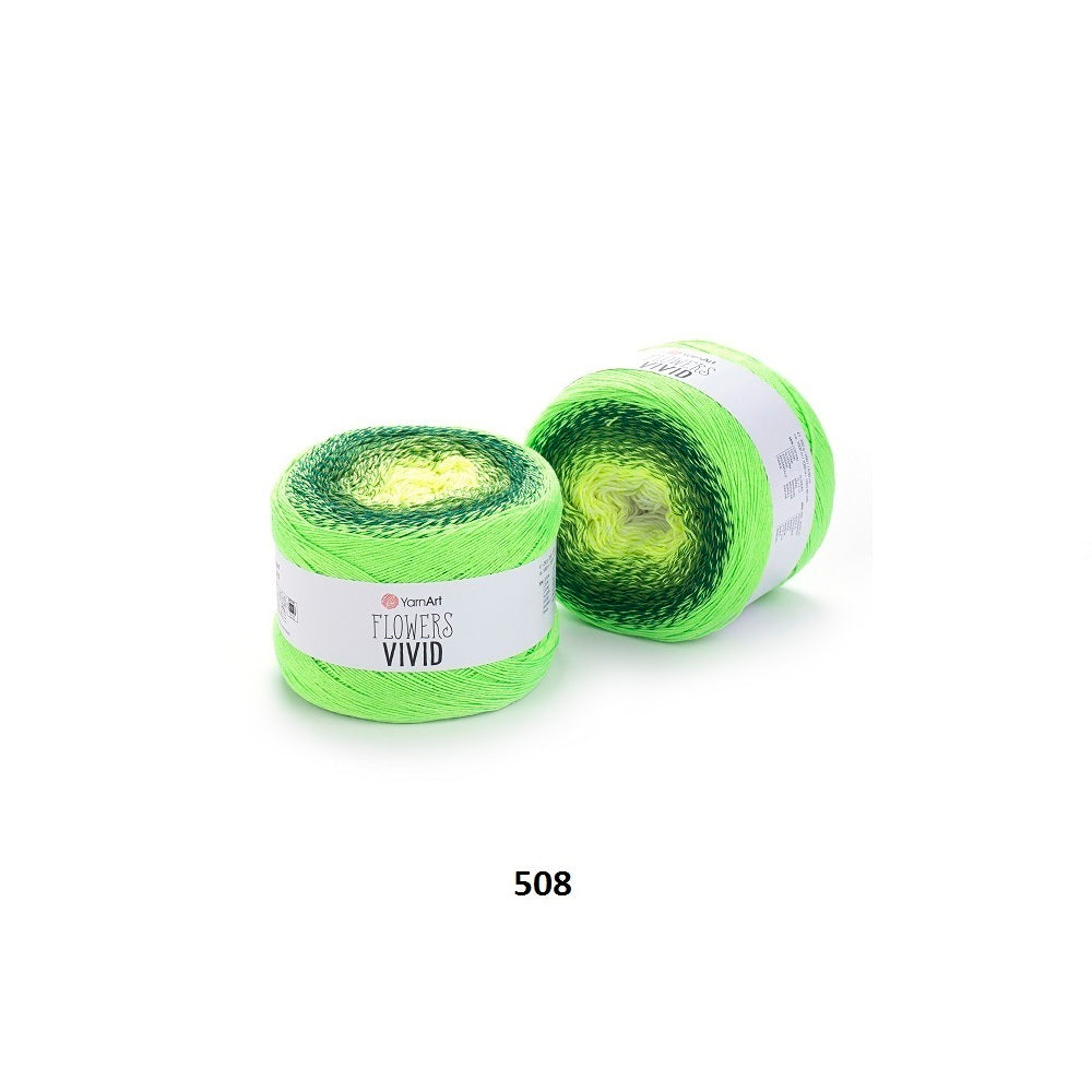 Yarn Flowers Vivid YarnArt