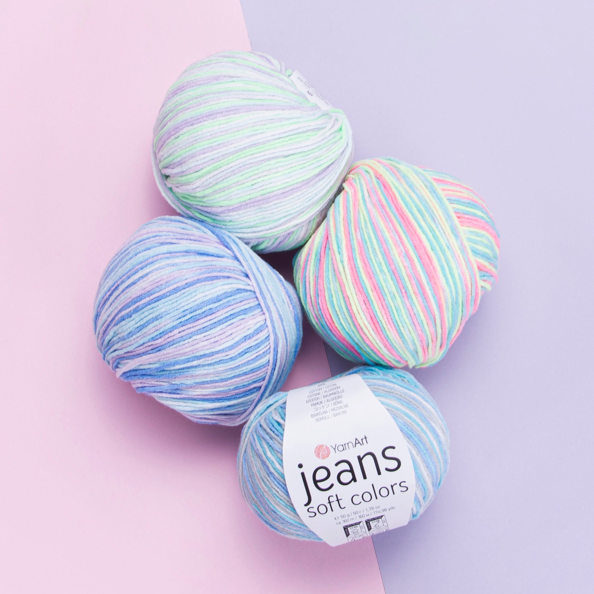 Yarn Jeans Soft Colors YarnArt