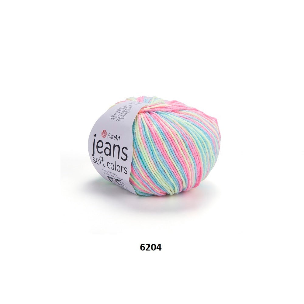 Yarn Jeans Soft Colors YarnArt
