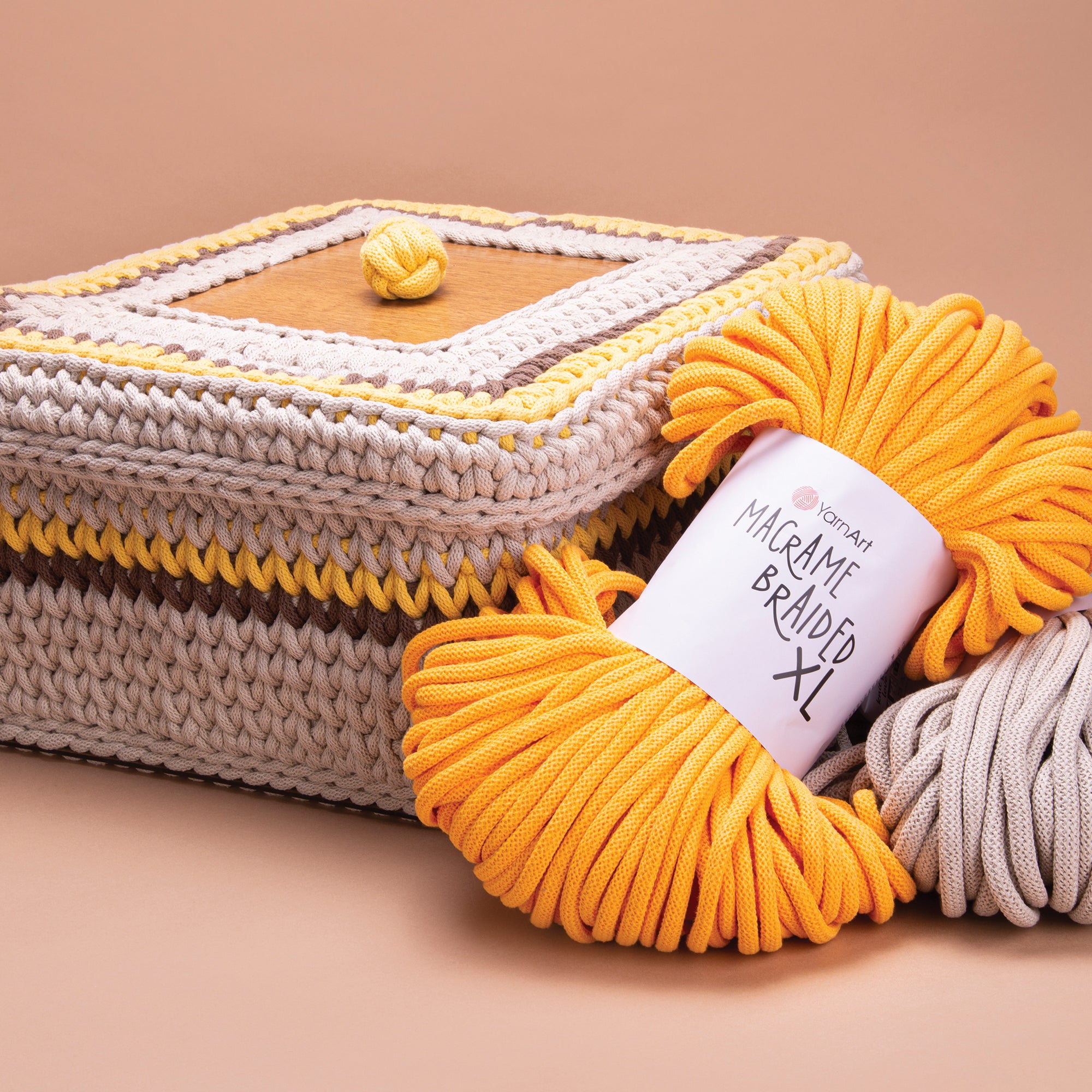 Yarn Macrame Braided XL YarnArt