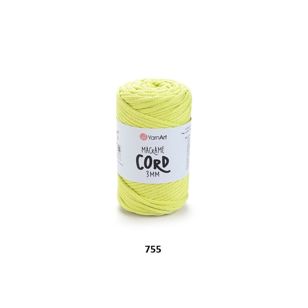 Yarn Macrame Cord 3mm YarnArt
