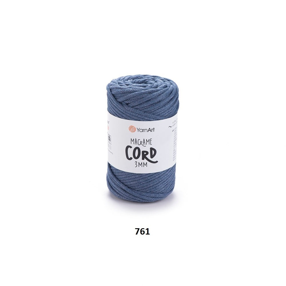 Yarn Macrame Cord 3mm YarnArt
