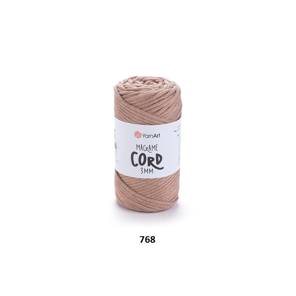 Yarn Macrame Cord 3mm YarnArt