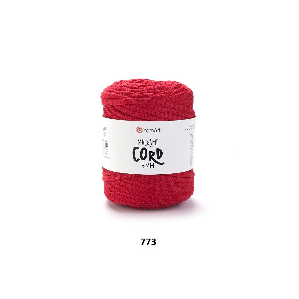 Yarn Macrame Cord 5mm YarnArt