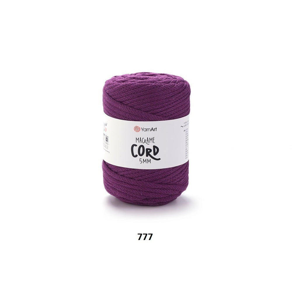 Yarn Macrame Cord 5mm YarnArt