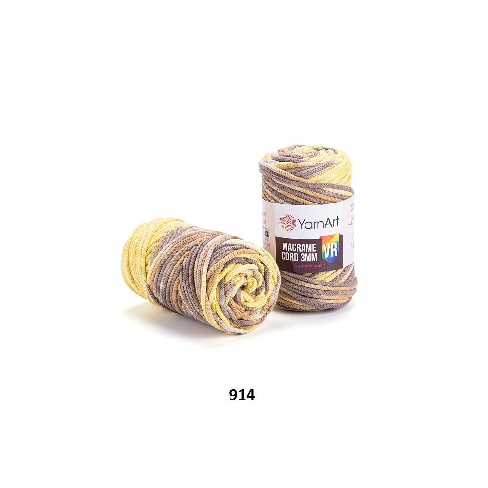 Yarn Macrame Cord 3mm VR YarnArt