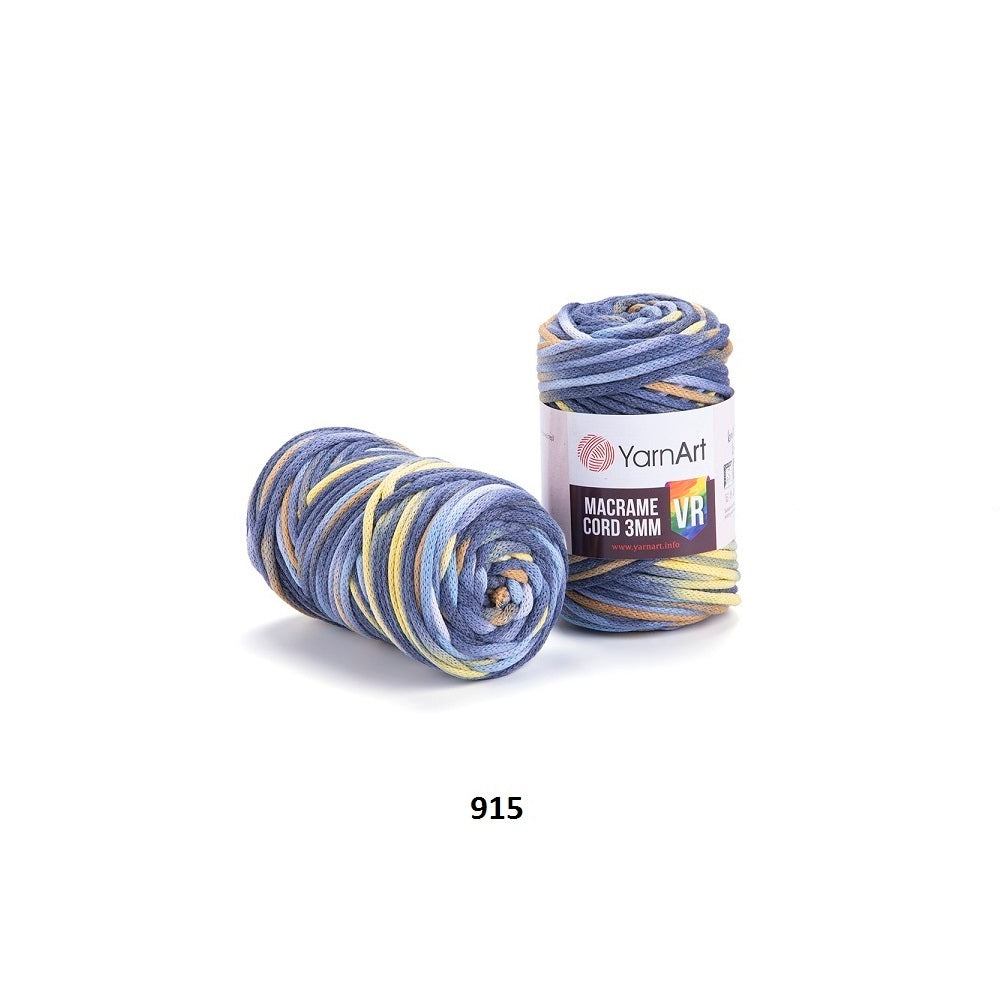 Yarn Macrame Cord 3mm VR YarnArt