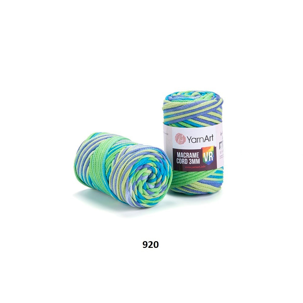 Yarn Macrame Cord 3mm VR YarnArt