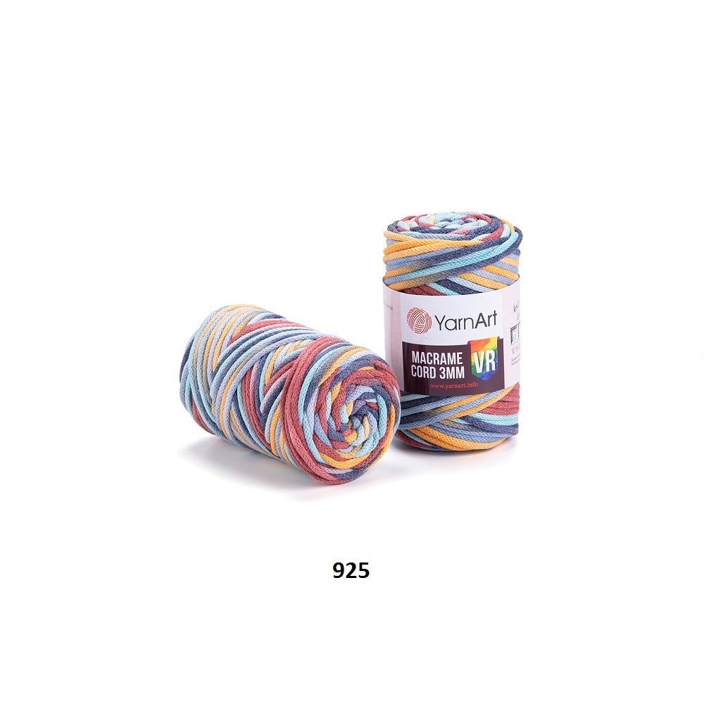 Yarn Macrame Cord 3mm VR YarnArt