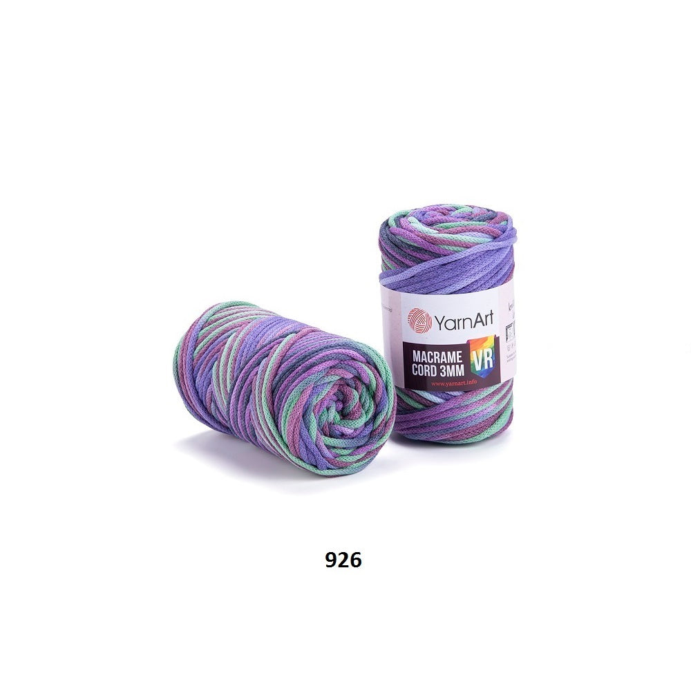 Yarn Macrame Cord 3mm VR YarnArt