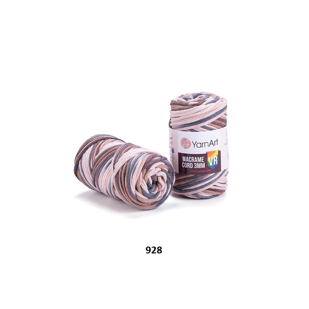 Yarn Macrame Cord 3mm VR YarnArt