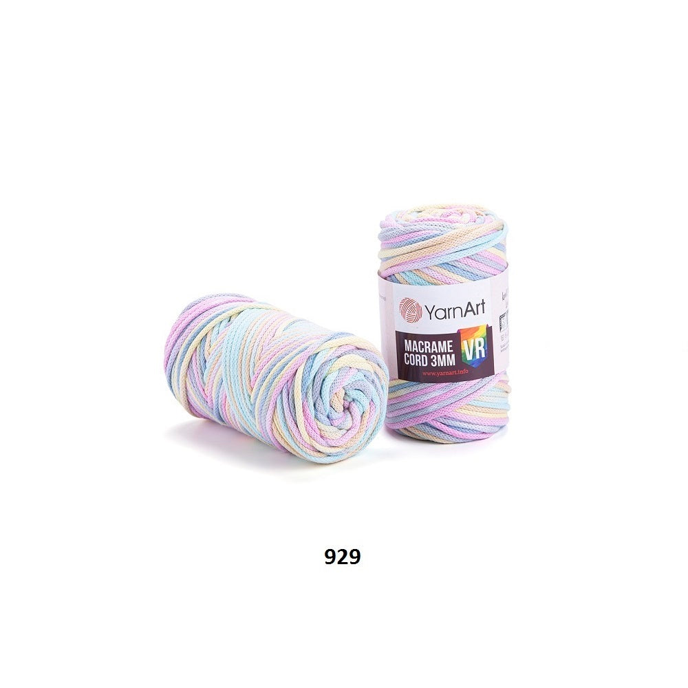 Yarn Macrame Cord 3mm VR YarnArt