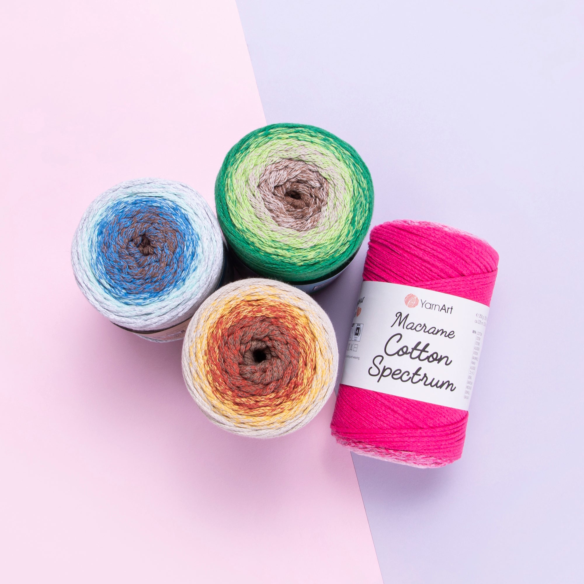 Yarn Macrame Cotton Spectrum YarnArt