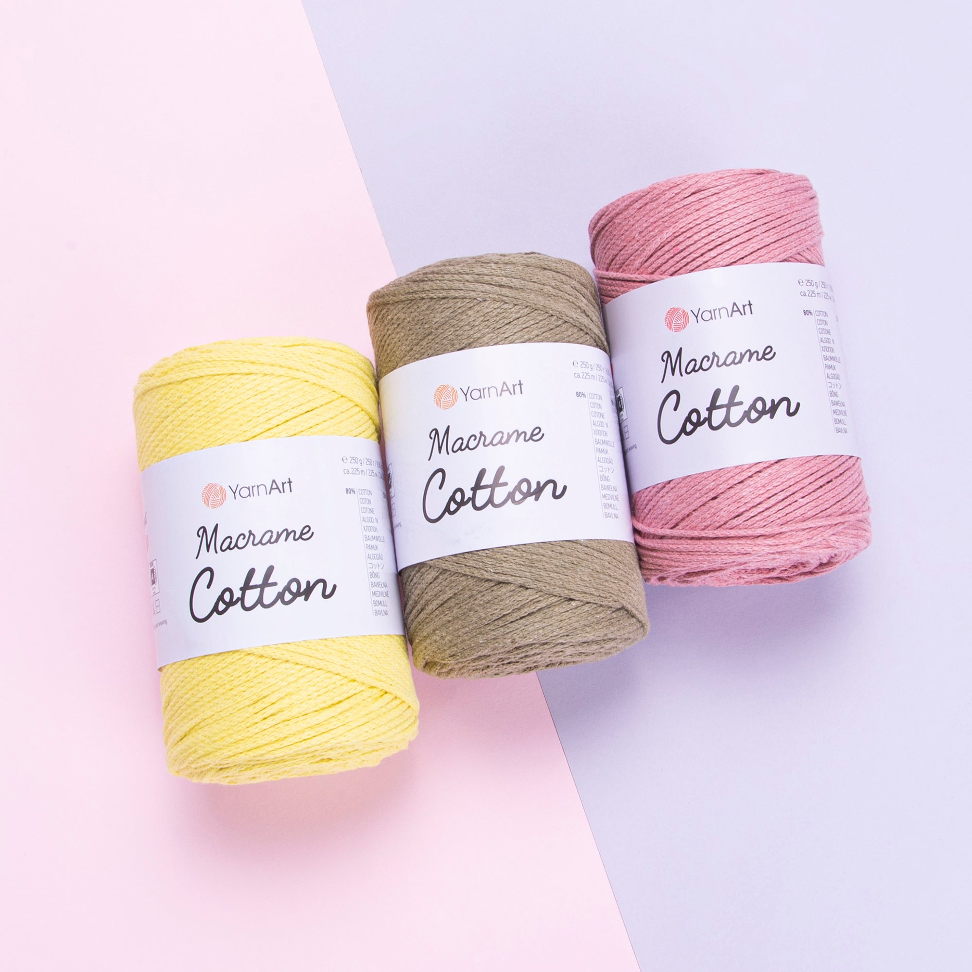 Yarn Macrame Cotton YarnArt