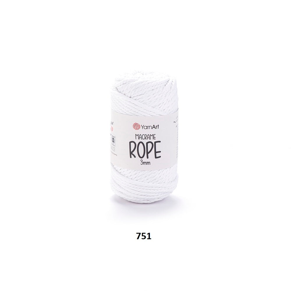 Yarn Macrame Rope 3 mm YarnArt