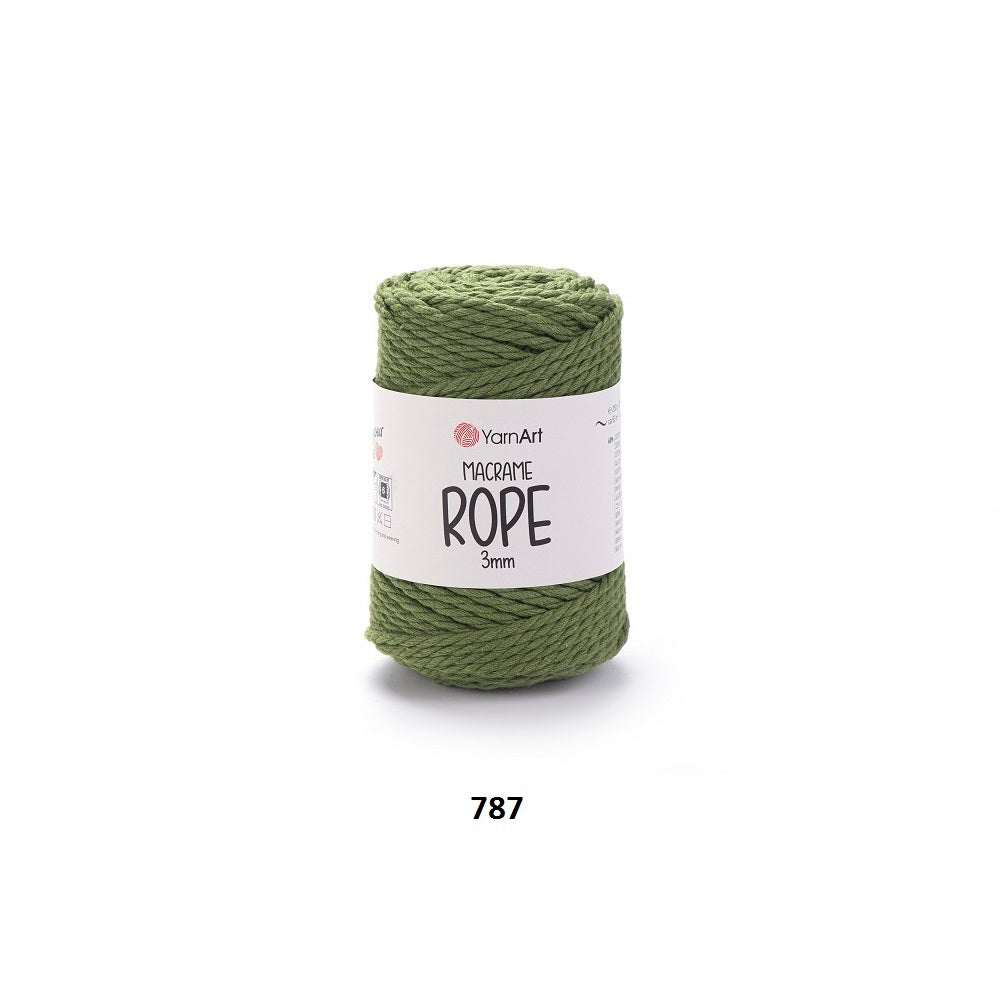 Yarn Macrame Rope 3 mm YarnArt