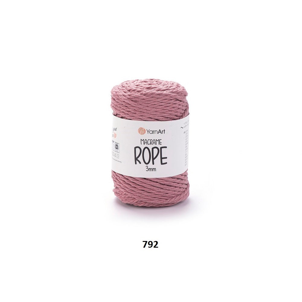 Yarn Macrame Rope 3 mm YarnArt