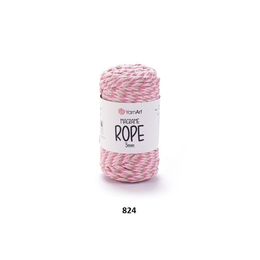 Yarn Macrame Rope 3 mm YarnArt