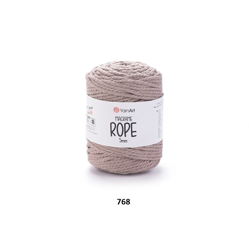 Yarn Macrame Rope 5 mm YarnArt