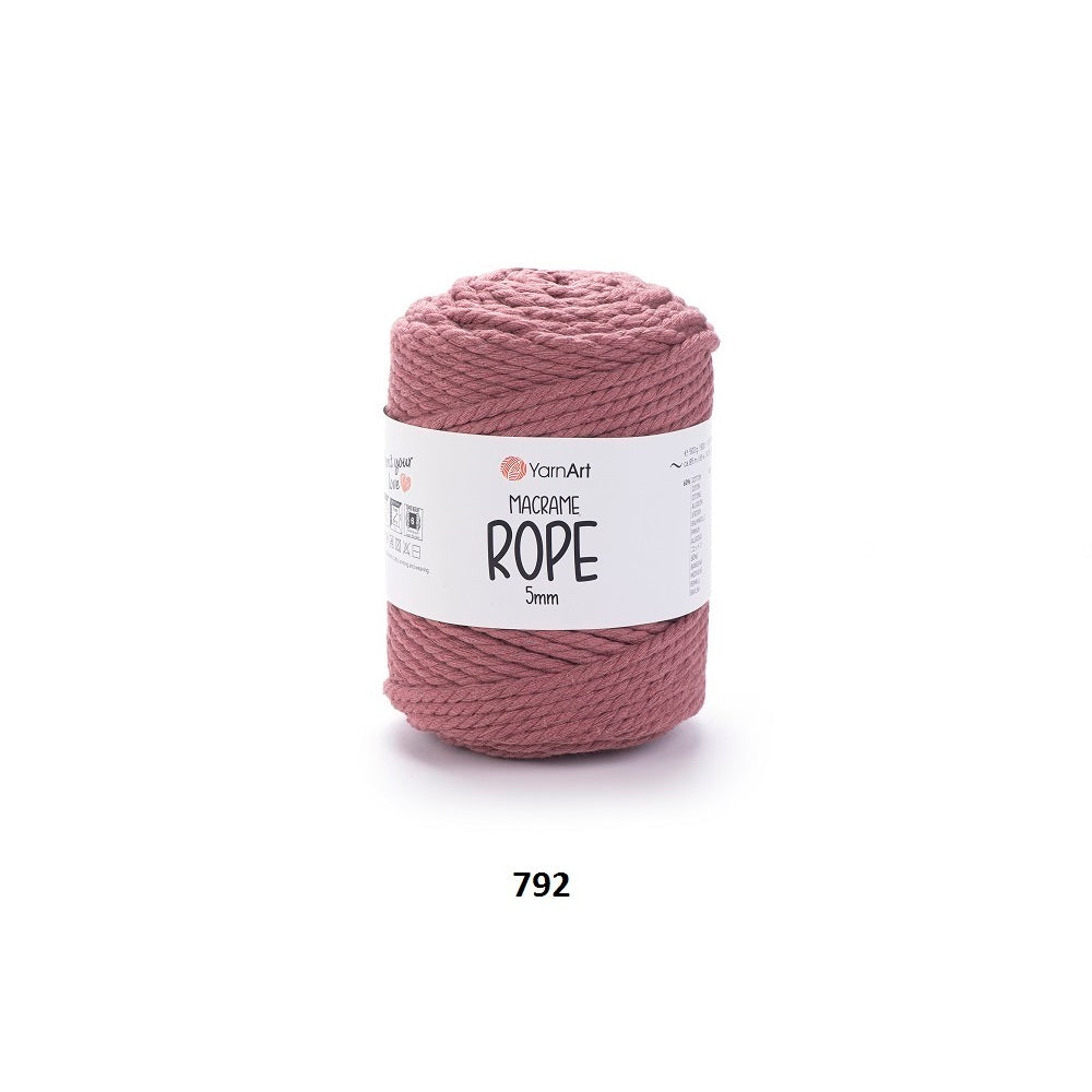 Yarn Macrame Rope 5 mm YarnArt