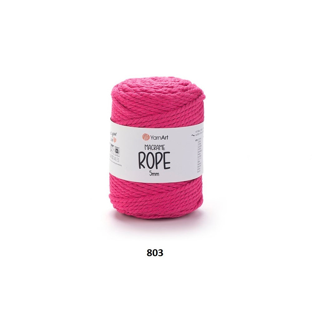 Yarn Macrame Rope 5 mm YarnArt