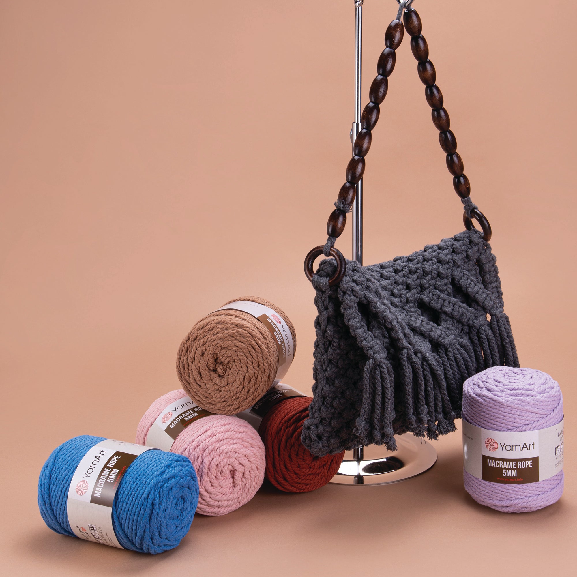 Yarn Macrame Rope 5 mm YarnArt