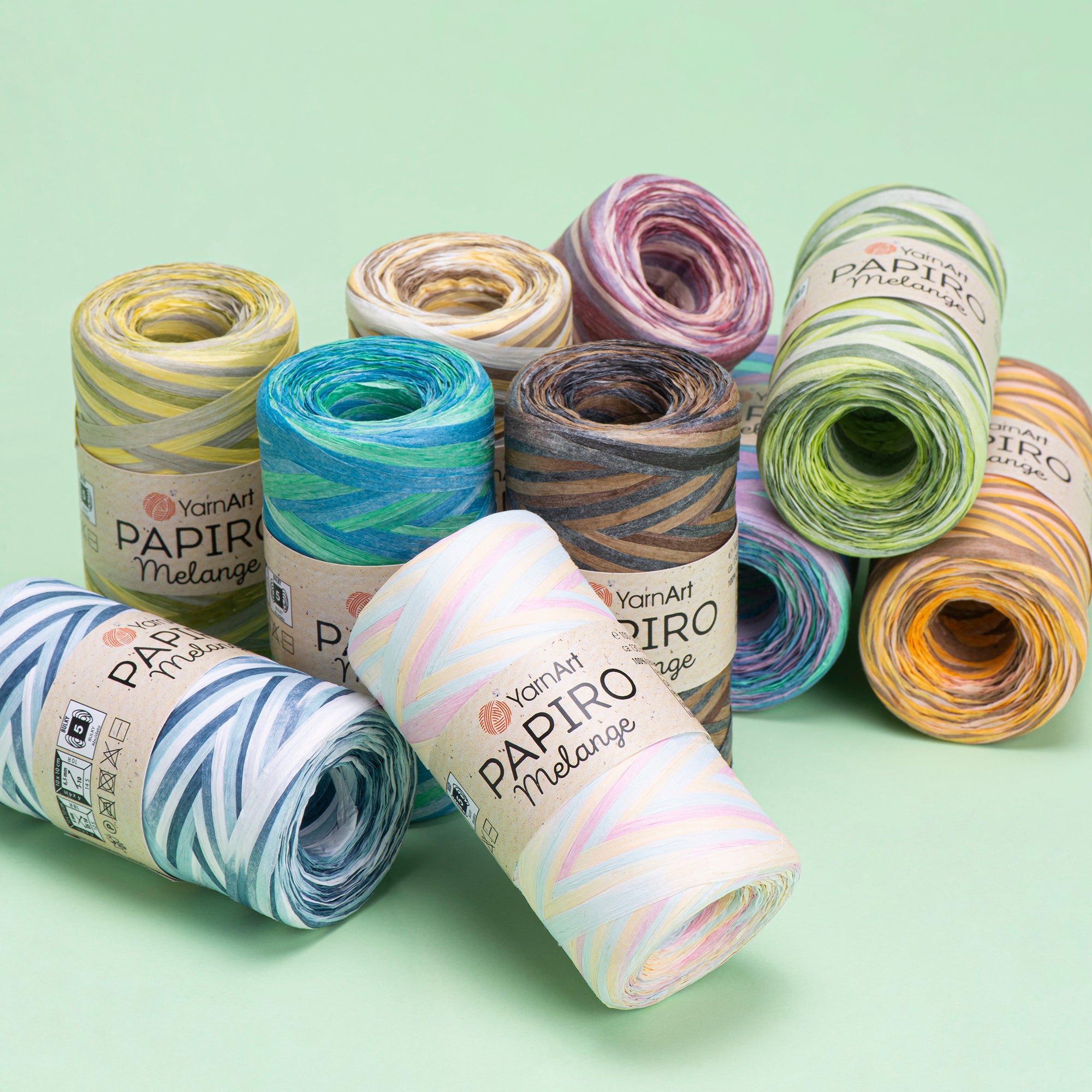 Yarn Papiro Melange YarnArt