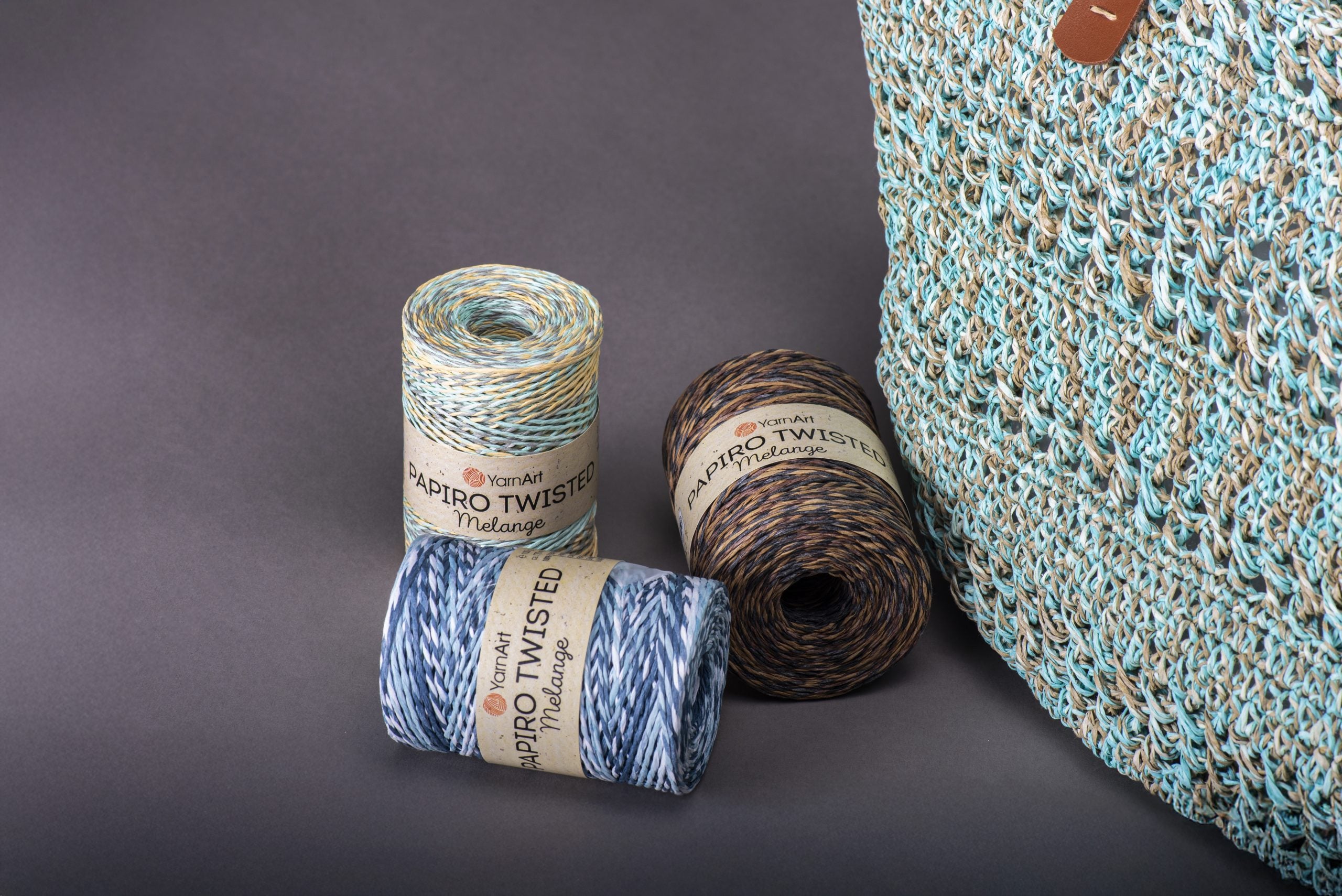 Yarn Papiro Twisted Melange YarnArt