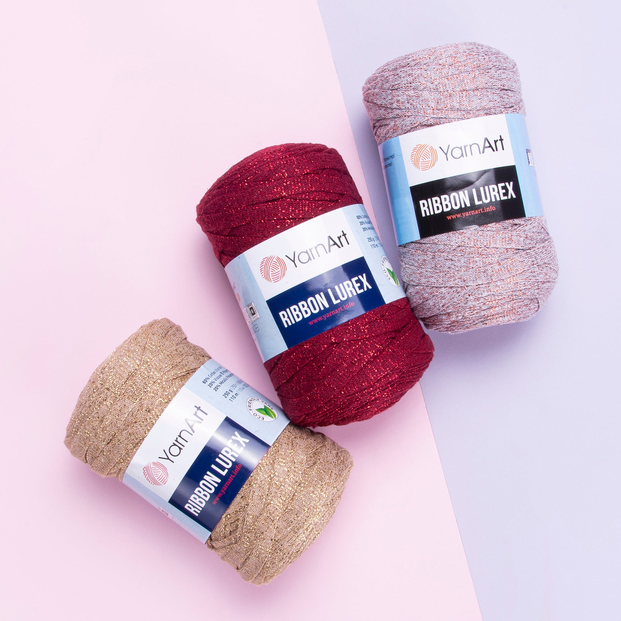 Yarn Ribbon Lurex YarnArt