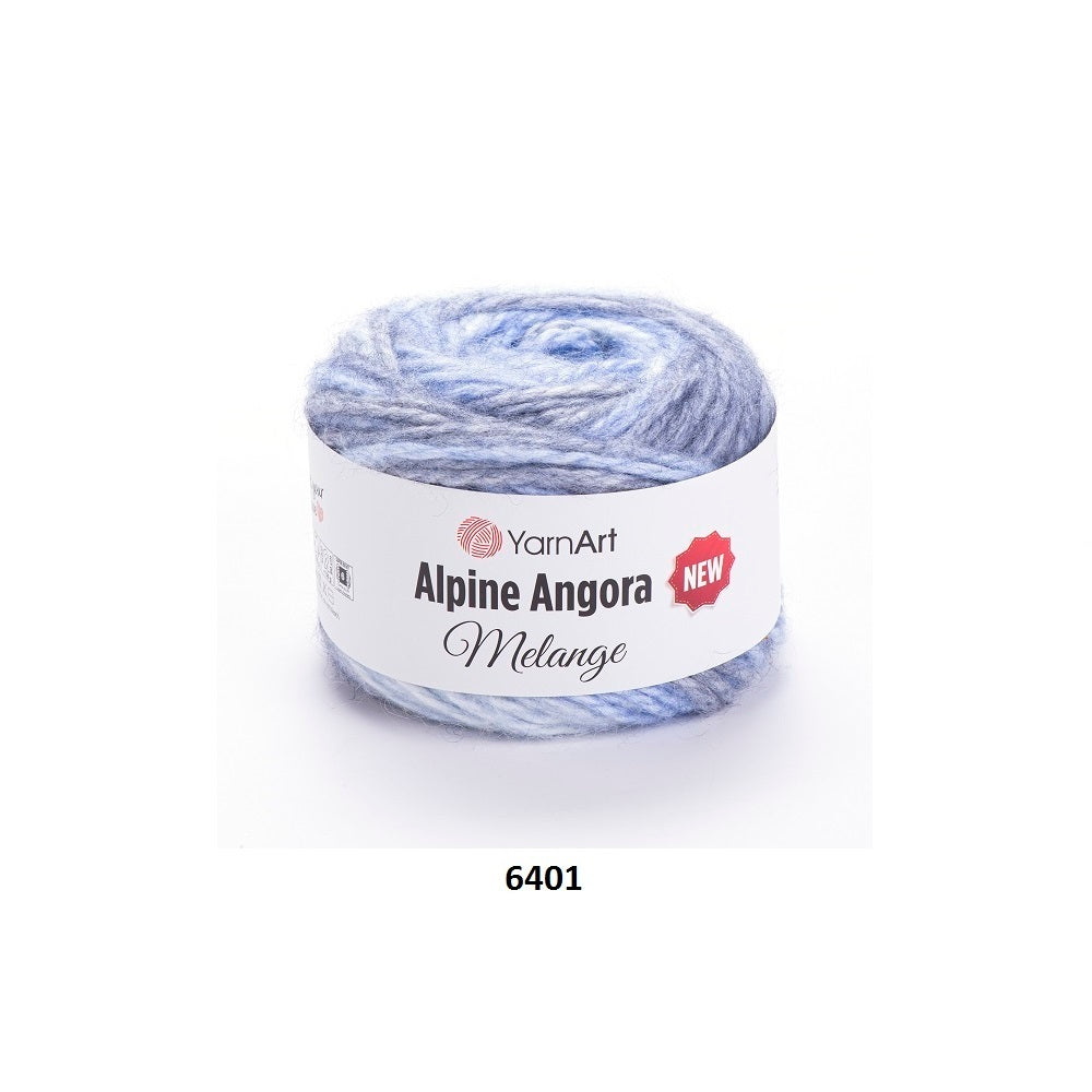 Yarn Alpine Angora Melange New YarnArt