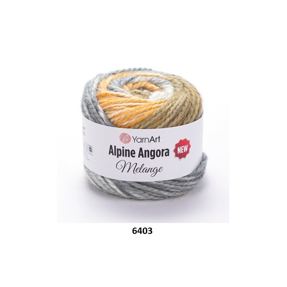 Yarn Alpine Angora Melange New YarnArt