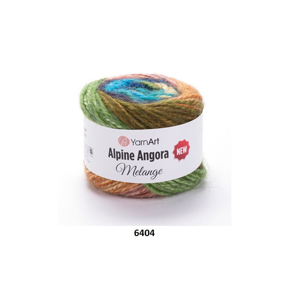 Yarn Alpine Angora Melange New YarnArt
