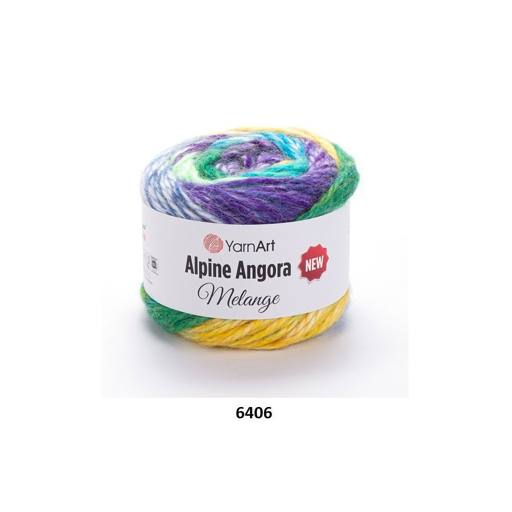 Yarn Alpine Angora Melange New YarnArt