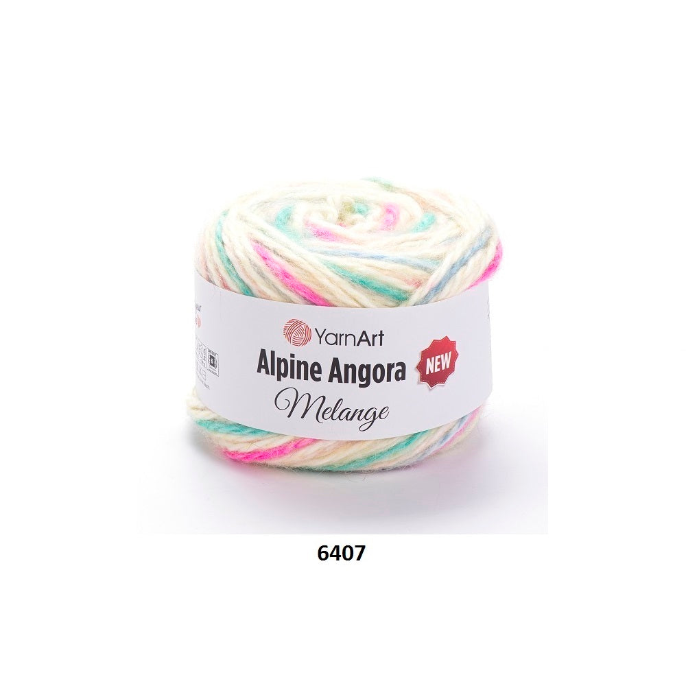 Yarn Alpine Angora Melange New YarnArt