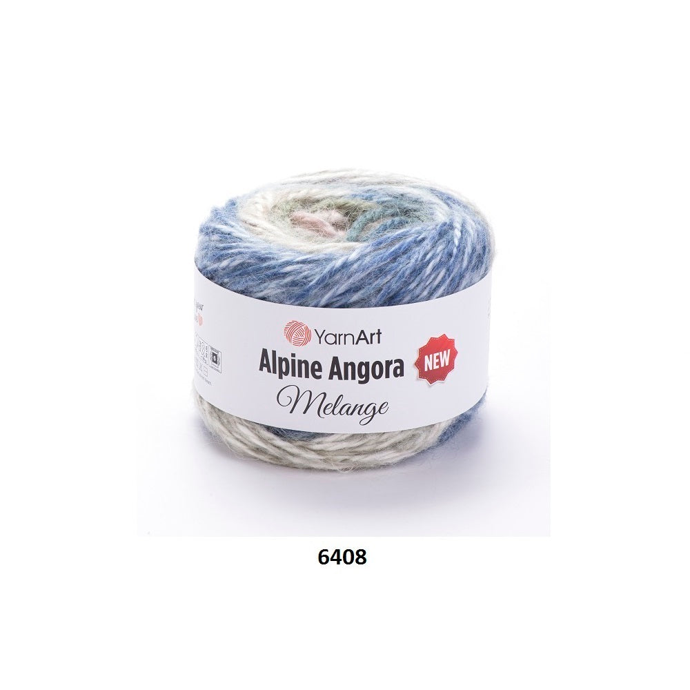 Yarn Alpine Angora Melange New YarnArt