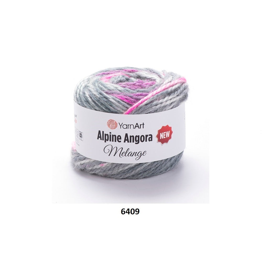 Yarn Alpine Angora Melange New YarnArt