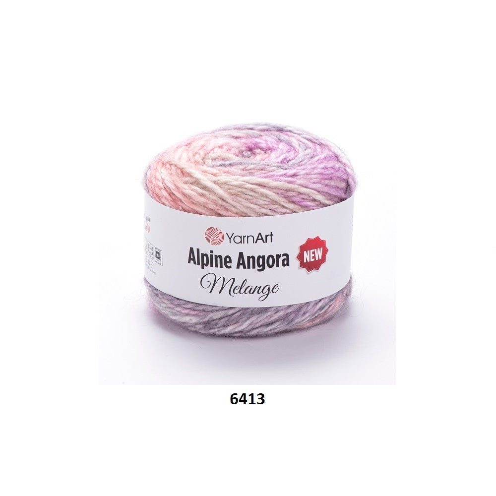 Yarn Alpine Angora Melange New YarnArt