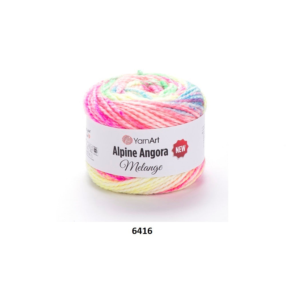 Yarn Alpine Angora Melange New YarnArt